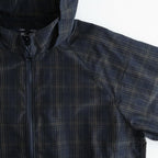 エステルラミーチェック マウンテンパーカー #NAVY [HQ-J023-051]