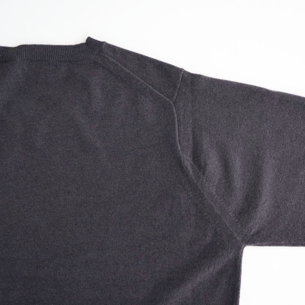 L/S V Neck #PURPLE [2603-009]