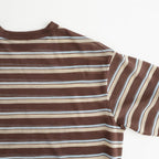 Sheer Border T-shirt #BRN [12610629]