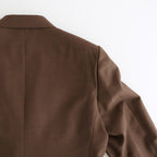 BLUEFACED WOOL JACKET #BROWN RED STRIPE [A25AJ01BS]