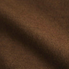 Wool Smooth Flannel Oversized Regular Collar Shirt #BROWN [GU253-50221B]