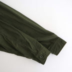 綿ウェザー 製品洗シャツジャケット #KHAKI [HP-B024-051]