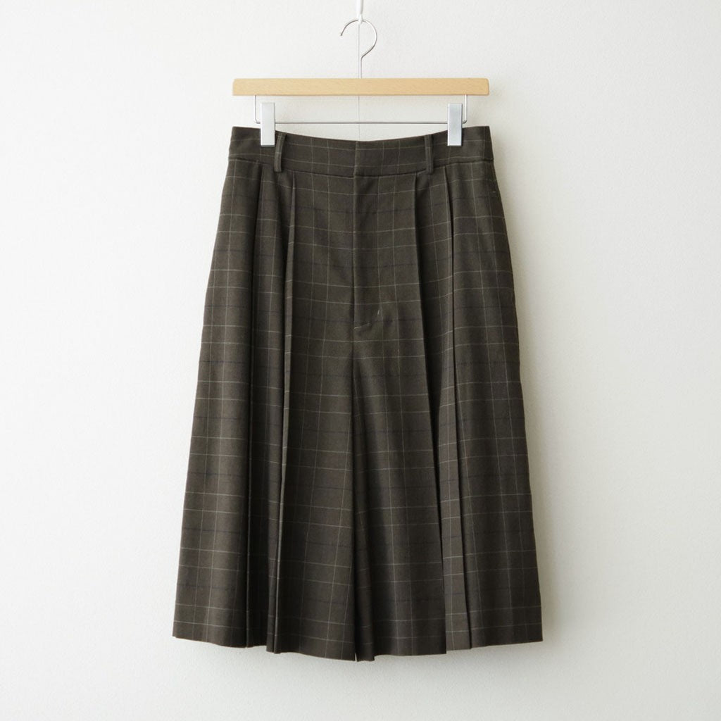 Pleats Bermuda Pants #MIX [12620707]