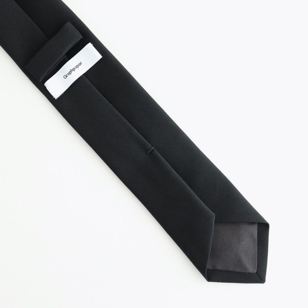Scale Off Wool Necktie #BLACK [GU261-90178B]