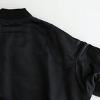 綿ナイロンダブルツイルブルゾン #BLACK [HP-J003-051]