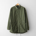 綿ウェザー 製品洗シャツジャケット #KHAKI [HP-B024-051]
