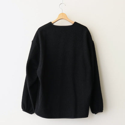 Tri-Spin Loop Cardigan #BLACK [GU243-10051]