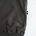 AZUMA Terry Pullover Polo Sweat #GRAY [GU263-70251B]
