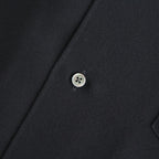 Viscose Viyella S/S Sleeping Shirt #BLACK [GM261-50457]