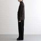 Wide Rib Highneck Sweater #BROWN [YK25FW01100S]