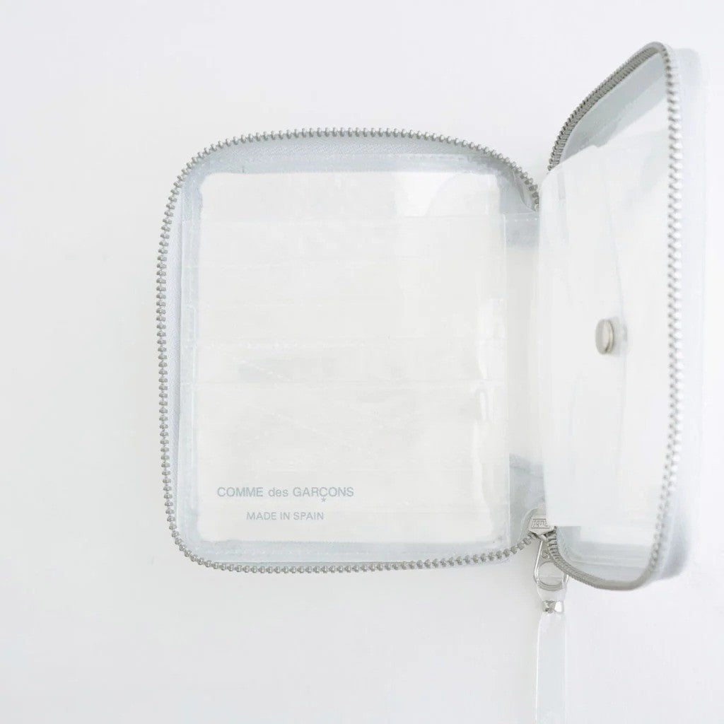 二つ折りZIP財布 - TRANSPARENT SNAKE #CLEAR [8Z-T210-051] - ciacura