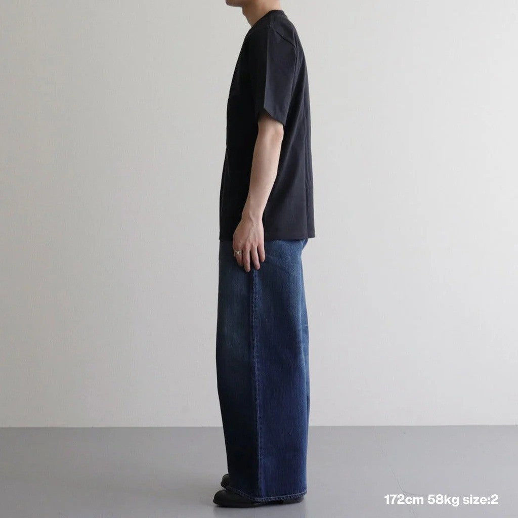 2-Pack Crew Neck Tee #BLACK [GU262-70013B]