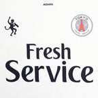 CORPORATE PRINTED S/S TEE ”FOOTBALL” #WHITE [FSC251-70185]