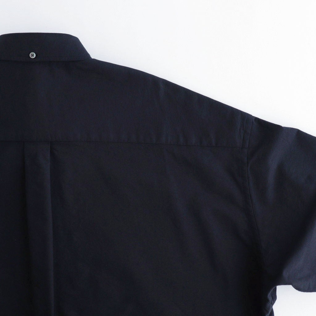 Oxford L/S Oversized B.D Shirt #BLACK [GM261-50021B]