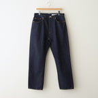 DENIM PANTS - WIDE TAPERED #indigo [10-13W]