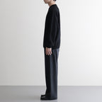 LAMBS WOOL CREWNECK SWEATER #BLACK(005) [KRAGGW0402]