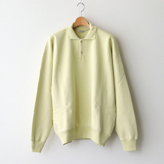 SMOOTH SOFT SWEAT POLO #LIGHT LIME [A24AP02TU]