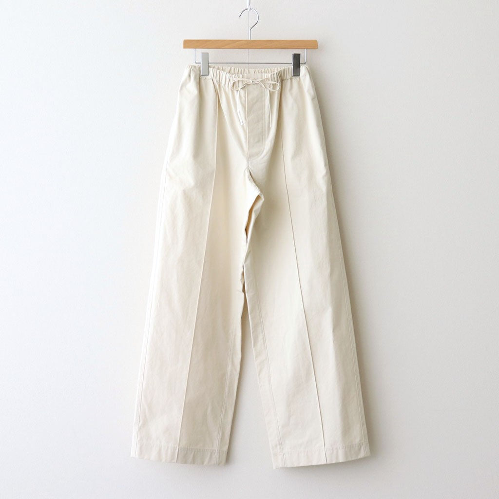 Cotton Easy Pants #ECRU [12510716]