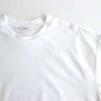 SUVIN 60/2 OVERSIZED T-SHIRT #WHITE [KKAGGM0015]