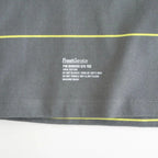 PIN BORDER S/S TEE #GRAY×YELLOW [FSC263-70090]