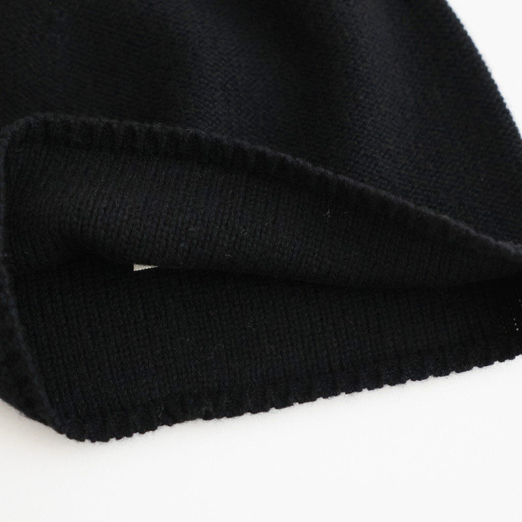 Seamless Cashmere Beanie #BLK [12621013]