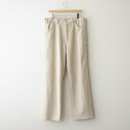 HOMESPUN TWEED PAINTER PANTS #IVORY BEIGE [A26AP03HT]