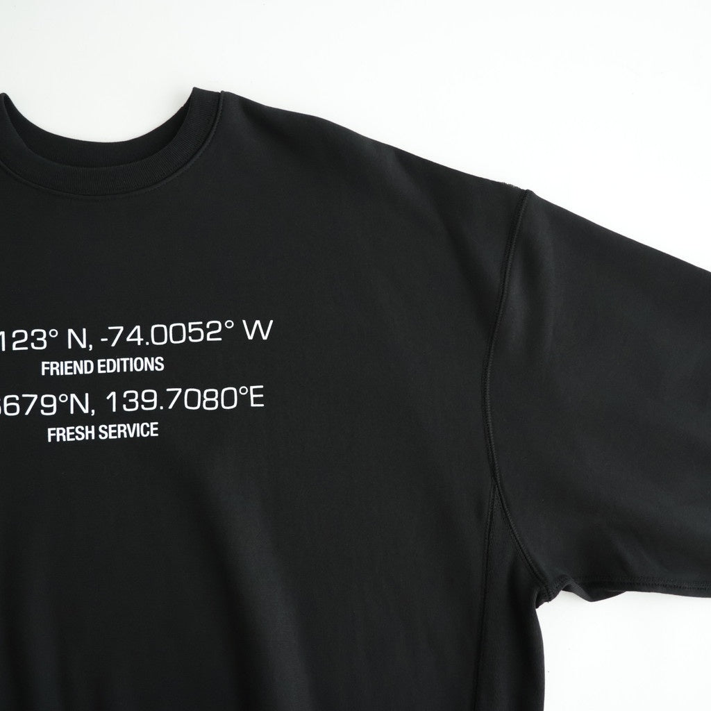 CLASSIC TERRY SWEATSHIRT - AXIS #BLACK [FSC263-70118FE]