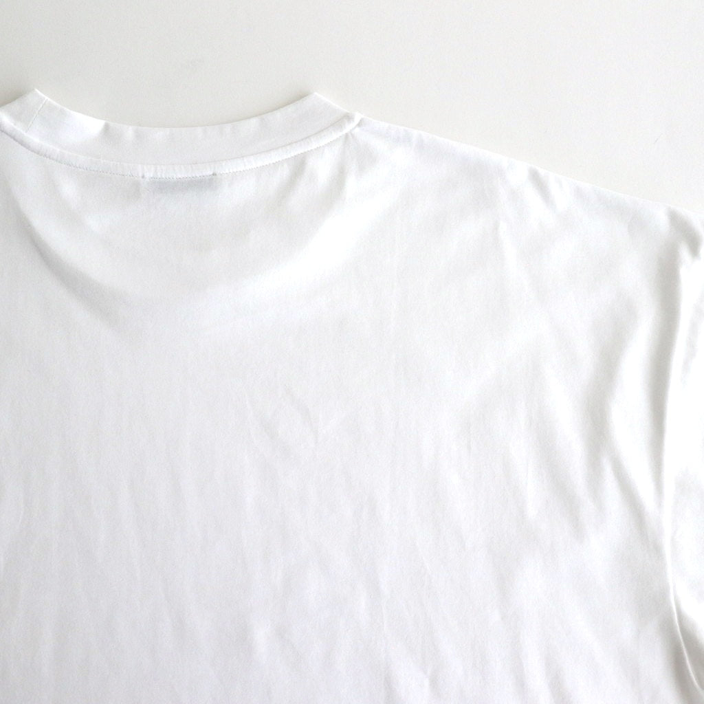 SUVIN 60/2 OVERSIZED T-SHIRT #WHITE [KKAGGM0015]