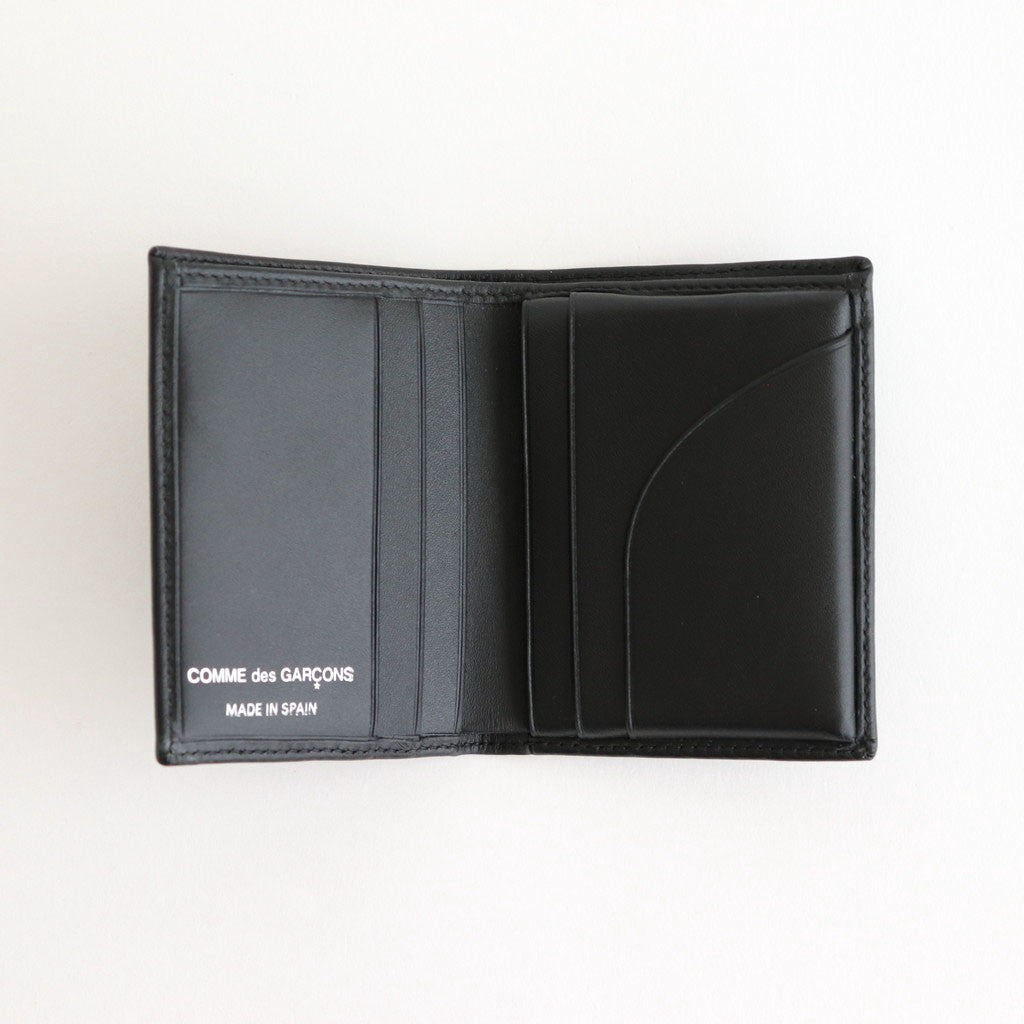 二つ折り財布 - SILVER EYELET #Black [8Z-Z091-051]