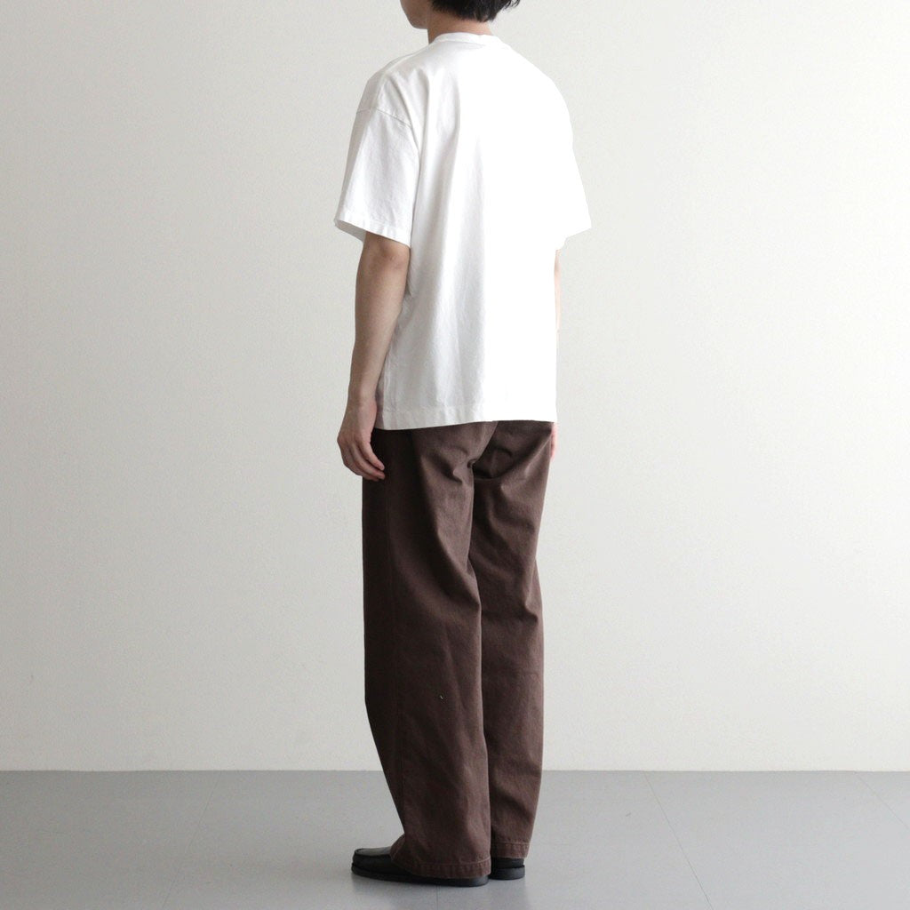 1pleated Wide Tapered Trousers #BROWN [YK26SS01181P]
