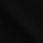 OVERSIZED DOUBLE KNIT ZIP JACKET #BLACK / BLACK [ST.1132]