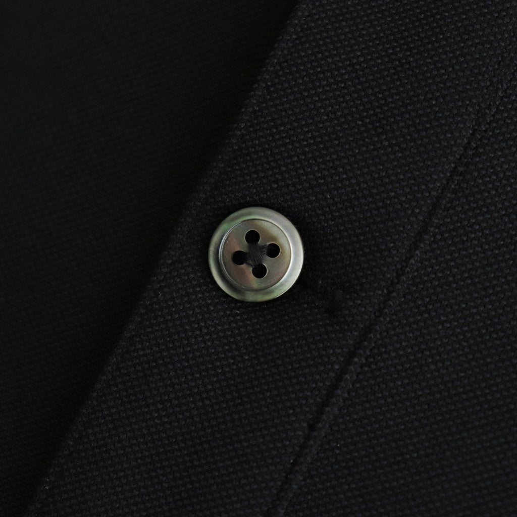 DRY PIQUE JERSEY S/S POLO #BLACK [FSC261-70171B]