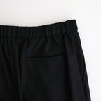 Melange Herringbone Stripe Chef Track Pants #BLACK [GM253-40335]