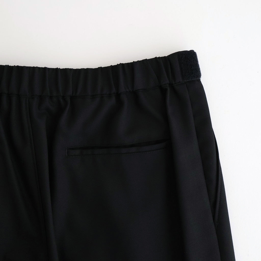 Melange Herringbone Stripe Chef Track Pants #BLACK [GM253-40335]