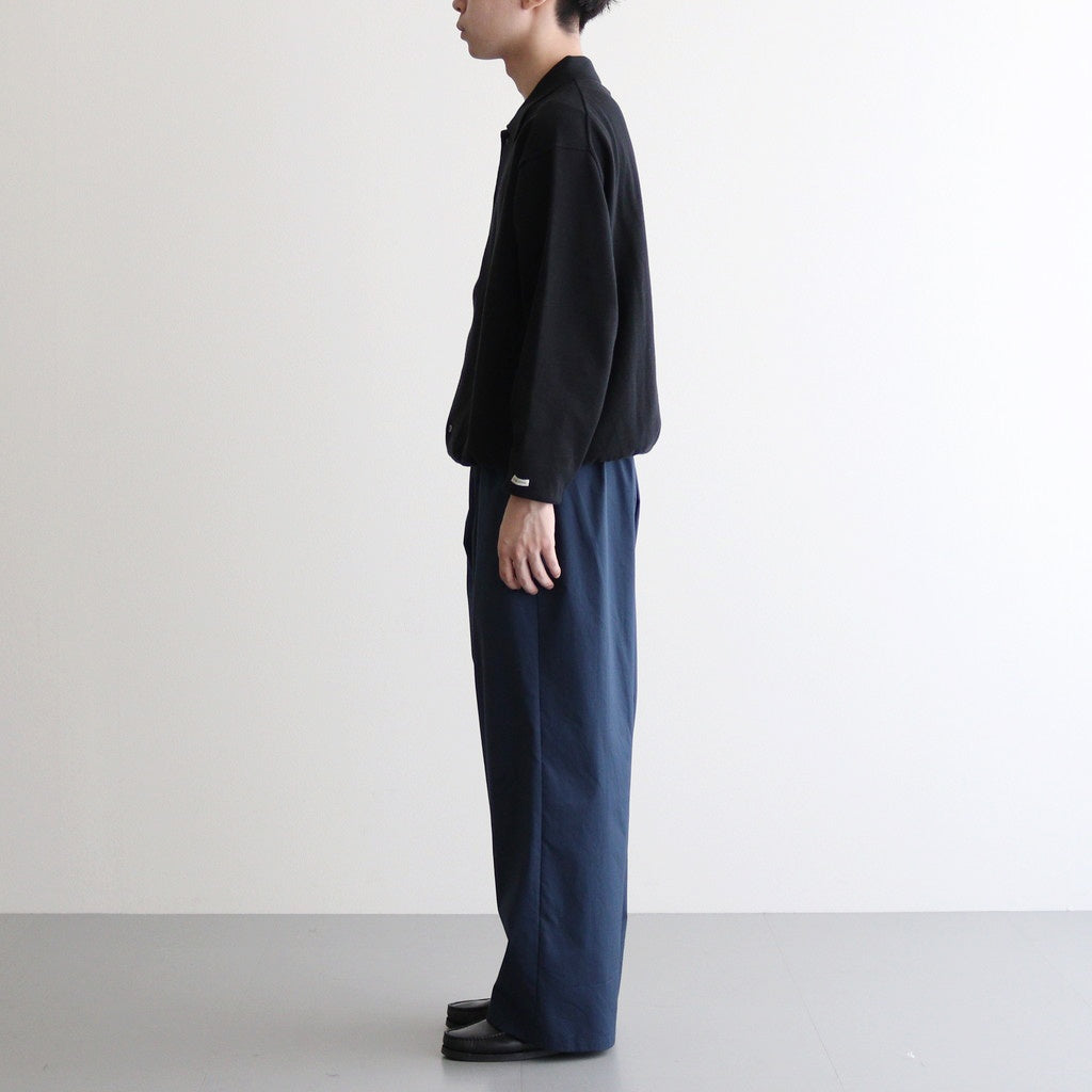 SOLOTEX TWILL WIDE CHEF PANTS #NAVY [GM232-40058B] _ Graphpaper