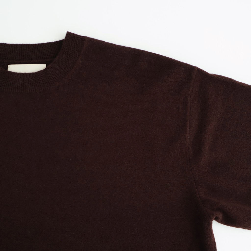 Fine Gauge Crewneck Sweater #BROWN [YK25FW01127S]
