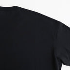 綿天竺 製品プリント S/S ポケットTシャツ #BLACK [HO-T015-051]