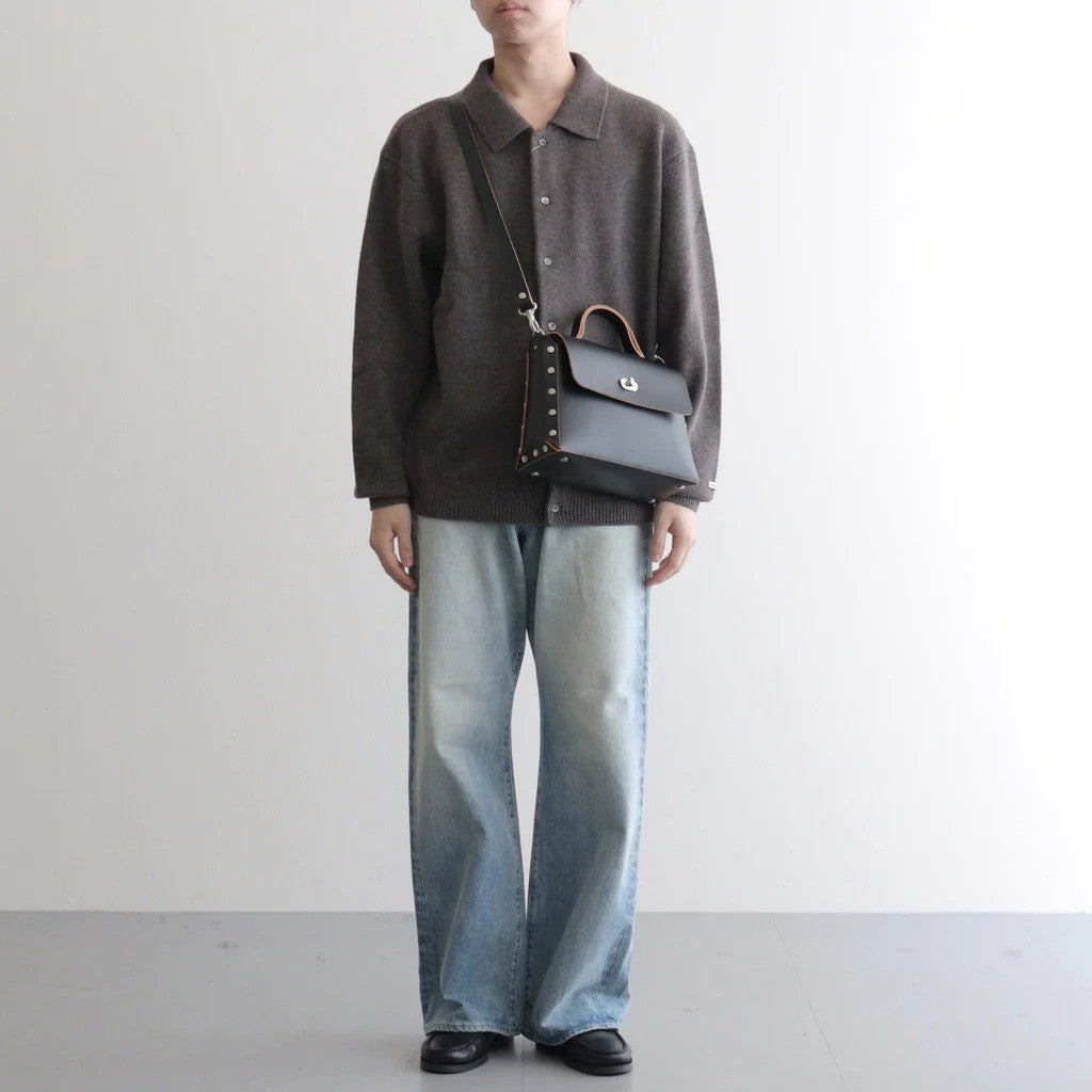 assemble hand bag flap M #black [li-rb-afm]