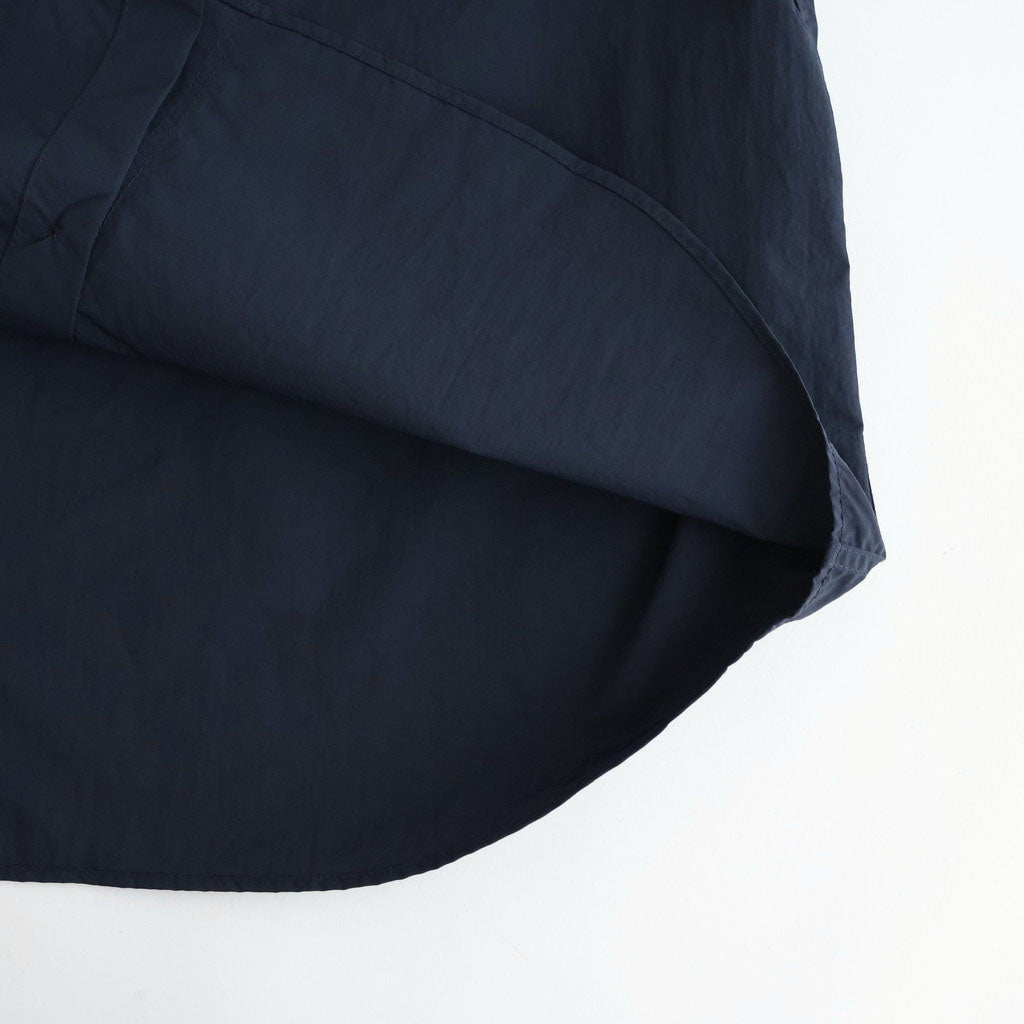 ナイロンタッサー S/S シャツ #NAVY [HQ-B021-051]