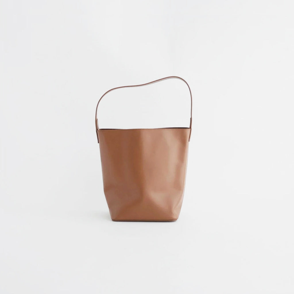 LEATHER SHOULDER BAG - S MADE BY AETA #BROWN [A26AB01AE]
