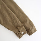 綿オックス 製品加工ブルゾン #BEIGE [HP-J016-051]