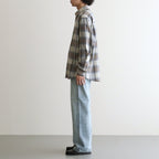 FADED SELVEDGE LIGHT DENIM PANTS #LIGHT INDIGO [A26SP05DE]