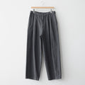 Sulfur Dyed Gabardine Two Tuck Easy Pants #GRAY [GM261-40201]