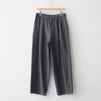 Sulfur Dyed Gabardine Two Tuck Easy Pants #GRAY [GM261-40201]