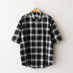 Reverb Ombre Shirt #Black - Ombre [AOESSH011]