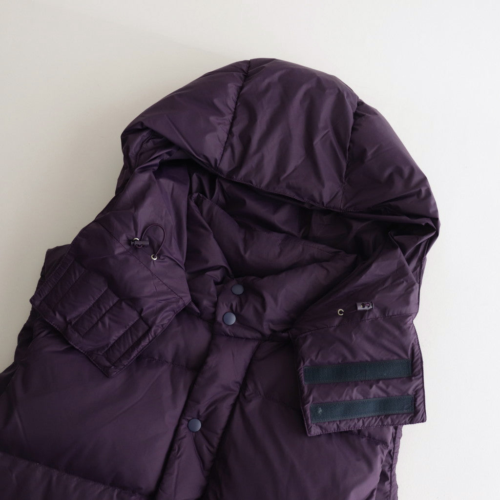 CORPORATE DOWN VEST #PURPLE [FSW-23-DW_173]