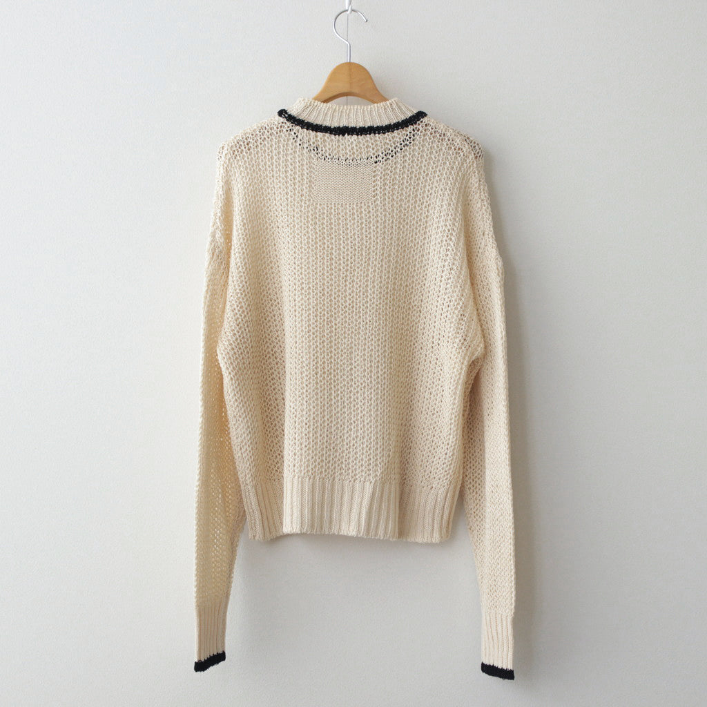 FILL SWEATER #IVORY [NG24S-06SW01C]