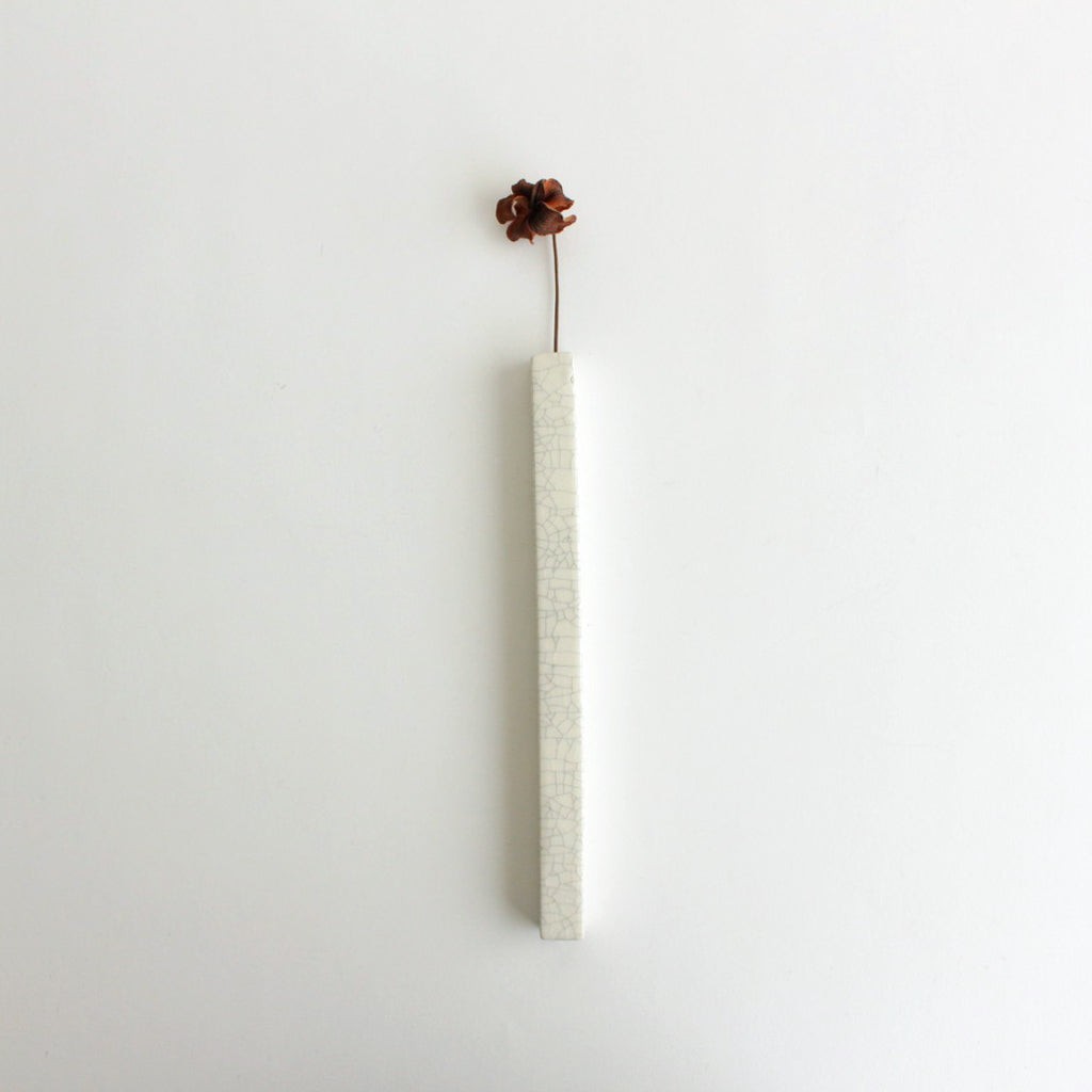 一輪挿し(壁掛け) #白