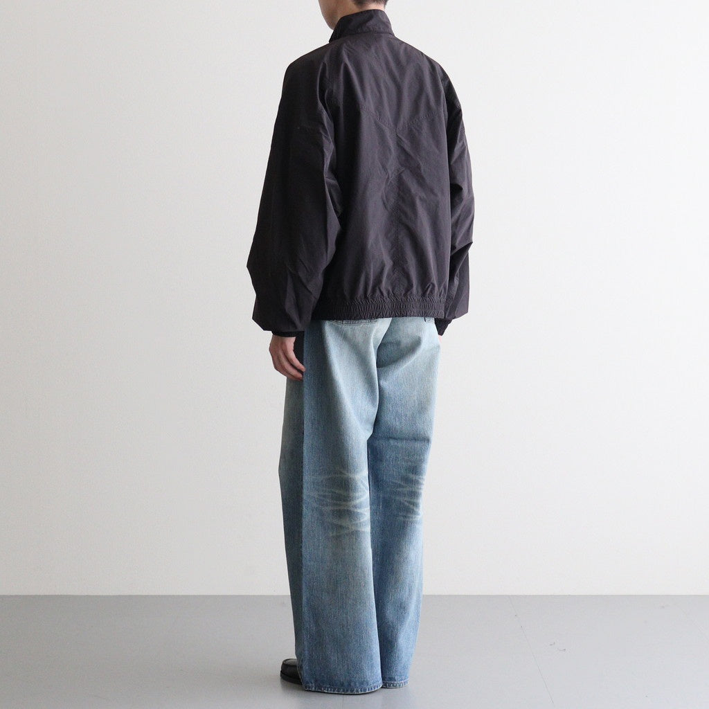 FADED MODERN DENIM PANTS WIDE CUT #FADED INDIGO [25330402]
