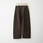 VINTAGE CORDUROY ROUND PANTS #BROWN [ST.1573]